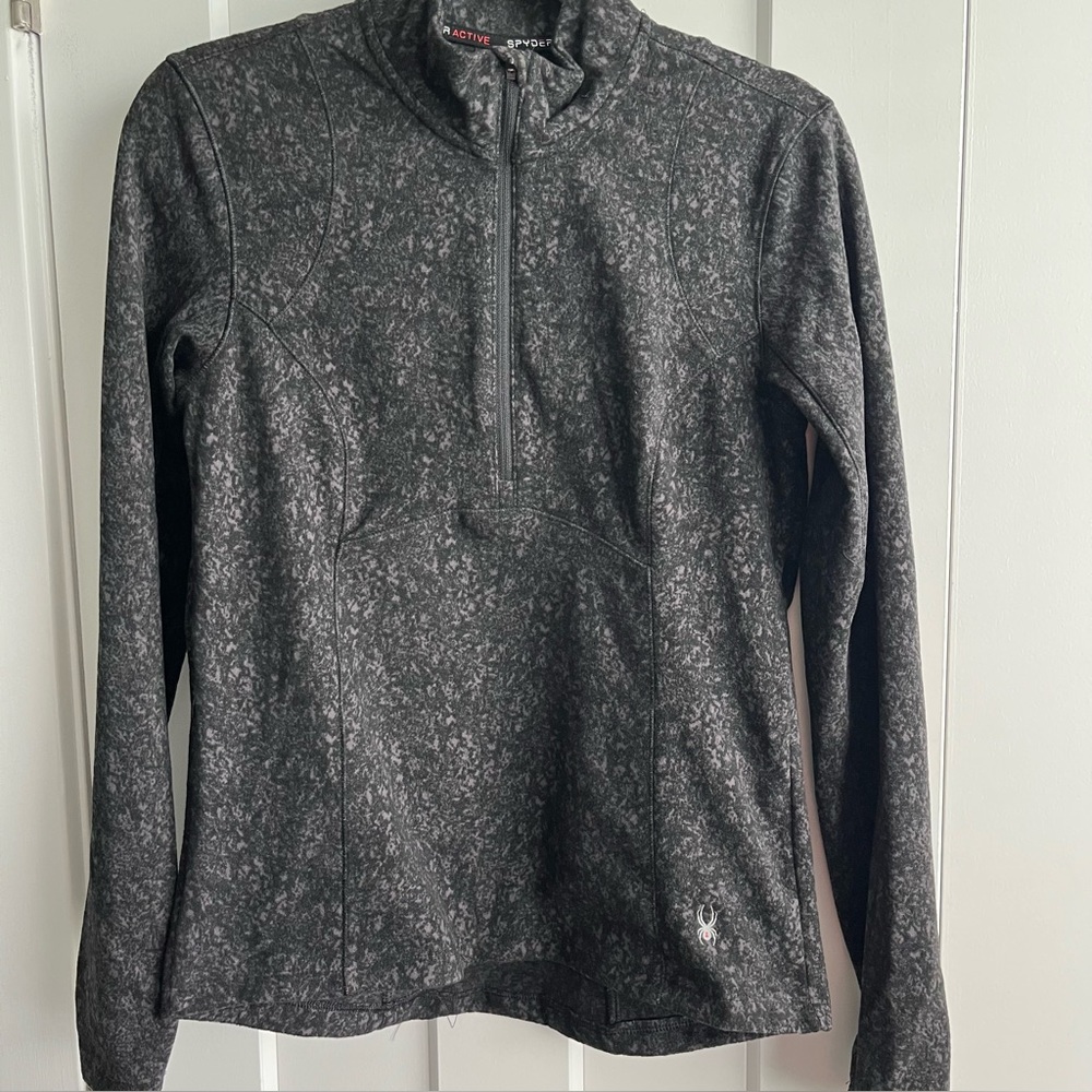 Spider Active 1/4 Zip Fleece Sz Sm